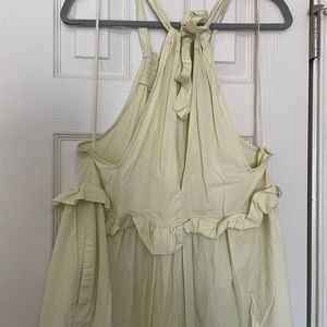 Free People tiered maxi dress